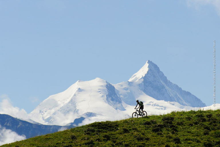 Crans-Montana Bike, discover the area from level 500m to 3000 m